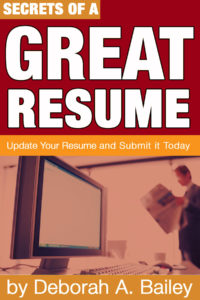 Secrets of a Great Resume book