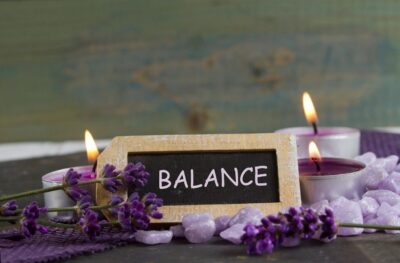 find balance to relieve stress